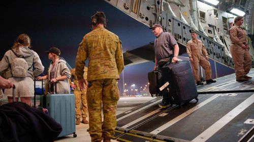 Australians were repatriated home on some RAAF flights and some private charter flights.