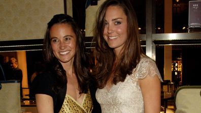 Kate and Pippa Middleton at a book launch in 2007.