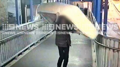 Bizarre items like mattresses are making their way onto Sydney trains. (9NEWS)