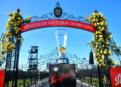 Victoria Derby Day at Flemington Racecourse