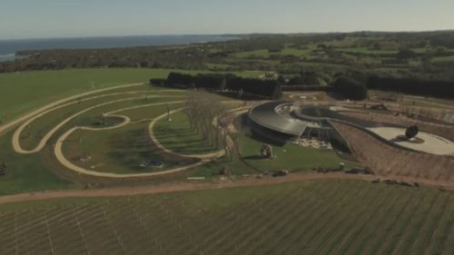 Point Leo Estate stretches 134 hectares. (9NEWS)