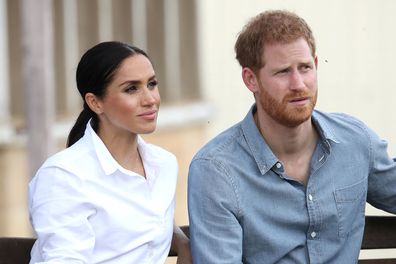 Prince Harry, Duke of Sussex and Meghan, Duchess of Sussex XXXXX on October 17, 2018 in Dubbo, Australia. The Duke and Duchess of Sussex are on their official 16-day Autumn tour visiting cities in Australia, Fiji, Tonga and New Zealand.