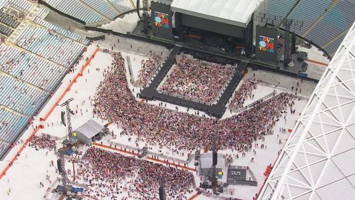 Thousands are preparing for Harry Styles to hit the stage in Sydney tonight.
