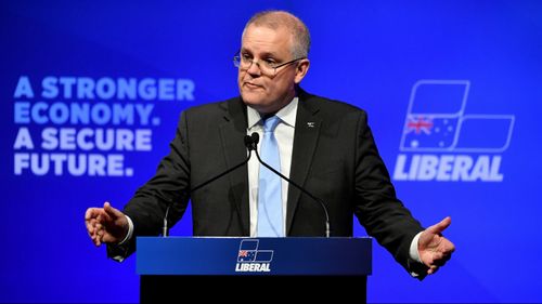 Scot Morrison says it's tax off with the government, tax on, with Labor