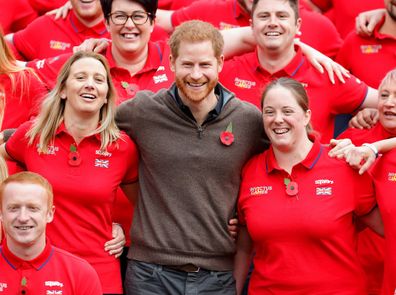 Prince Harry at the launch of Team UK for the Invictus Games The Hague 2020.