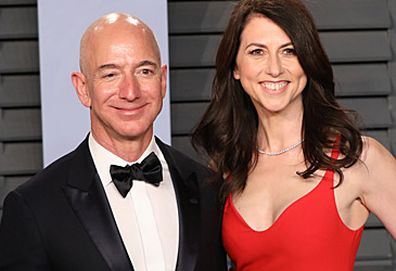 Jeff and MacKenzie Bezos (Getty)