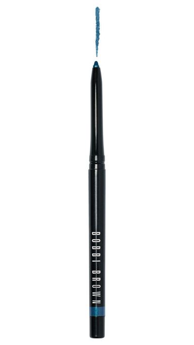 <p><a href="http://www.myer.com.au/shop/mystore/featured-brand-bobbi-brown/bobbi-brown-perfectly-defined-gel-eyeliner" target="_blank">Perfectly Defined Gel Eyeliner in Sapphire, $37, Bobbi Brown</a></p>