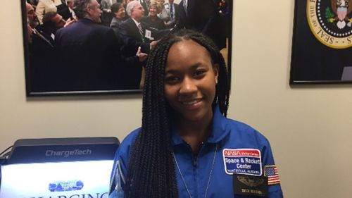 Aspiring astronaut raises money to take 100 girls to see empowering film ‘Hidden Figures’