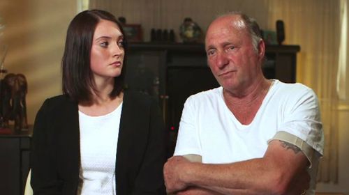 Father and daughter, Robert and Melissa Taylor demand justice after allegedly being assaulted by Melissa's ex-boyfriend. (A Current Affair)