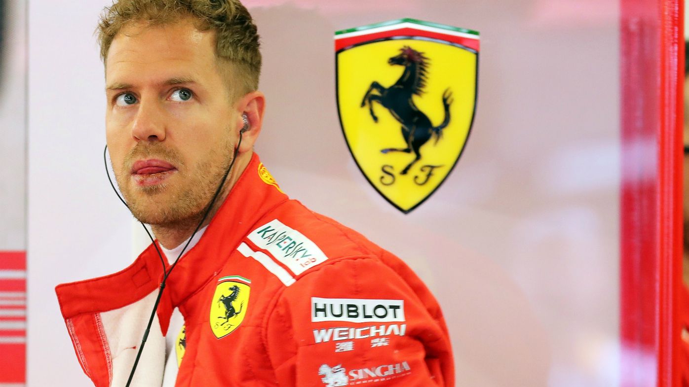 German Formula One driver Sebastian Vettel 