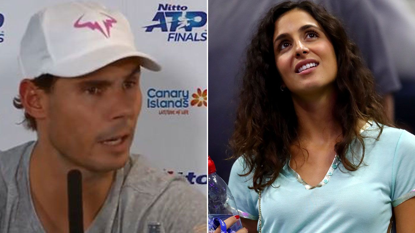 Rafael Nadal Bulls Wife Question Atp Finals Tennis Legend Slams Reporter