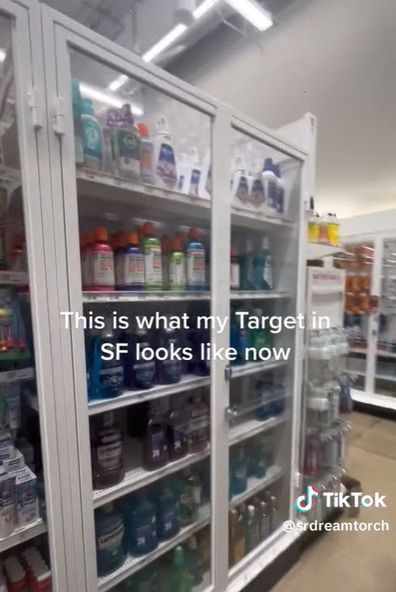 Target in Downtown San Francisco Locks Up Clothes To Stop Theft