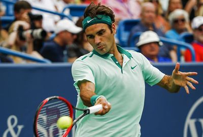 Federer plays the role of debonair veteran perfectly.