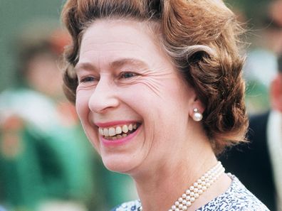 Queen Elizabeth in 1975