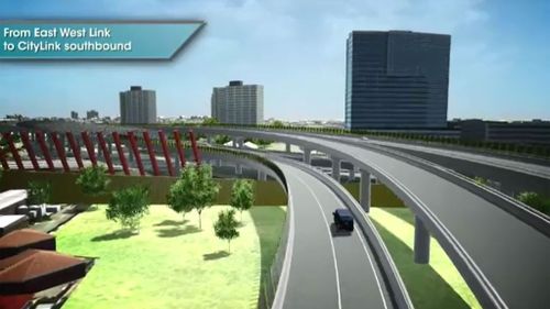 The Victorian coalition will not reveal how much the East West Link will cost Victorian taxpayers each year. (9NEWS)