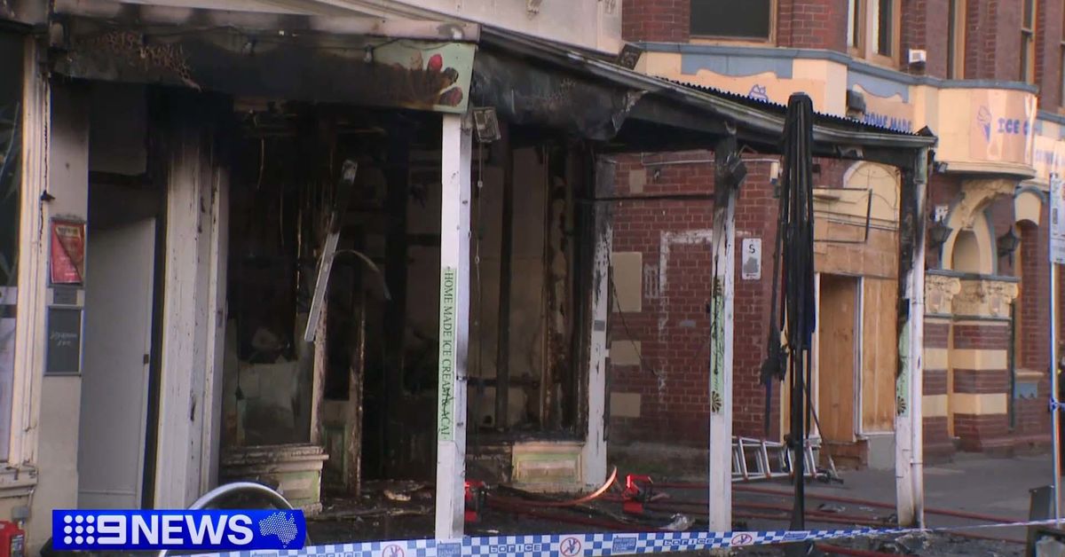 Suspected arson attack on ice cream shop may be linked to organised crime