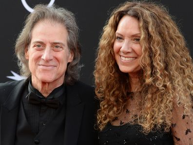 Richard Lewis and Joyce Lapinsky at AFI's 41st Life Achievement Award Tribute to Mel Brooks at Dolby Theatre on June 6, 2013