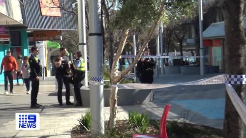 A teenager is in hospital after a daylight attack in Smart Street Mall in Mandurah.