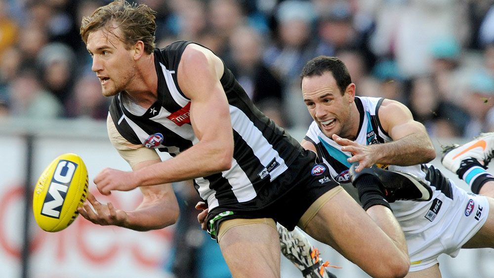 Magpie Lachie Keeffe (AAP)