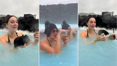 Kacey Musgraves' chaotic visit to Iceland's Blue Lagoon