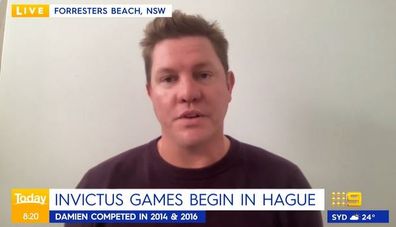 Damien Thomlinson speaks about Invictus Games