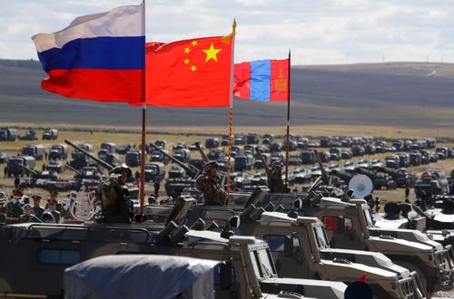 Chinese and Mongolian troops joined Russian forces in the massive Vostok 2018 military drills being held in Siberia.