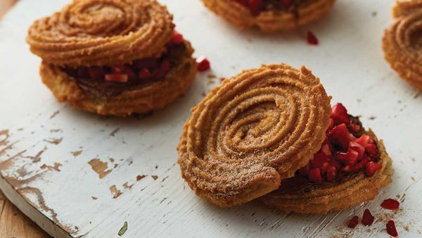 Nutella churros. Courtesy of Delicious Creations with Nutella