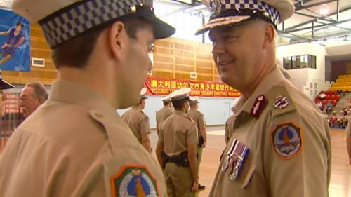 Mr McRoberts was Police Commissioner for the Northern Territory for five years. (9NEWS)