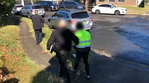 A man was arrested in Blacktown as part of Operation Molto over allegations of child abuse material. 