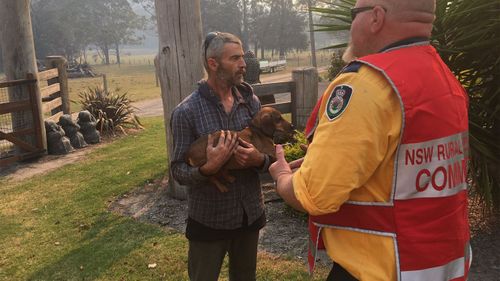 Wilbur is reunited with his owner Paul, thanks to the RFS.