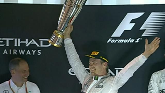 Rosberg wins F1 title, Riccardo third