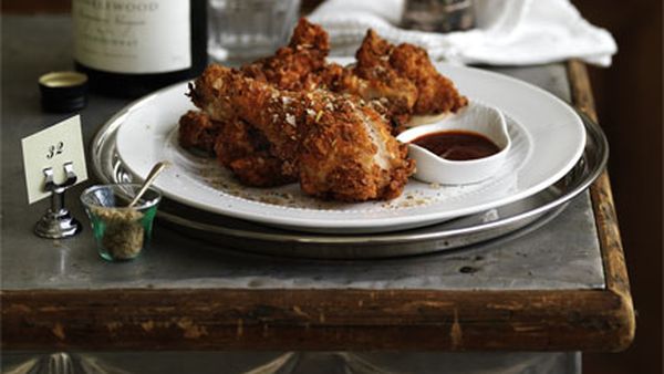 Crispy Southern fried chicken