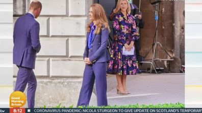 Kate Garraway on Good Morning Britain talks about filming with Kate Middleton and Prince William for the upcoming Pride of Britain Awards