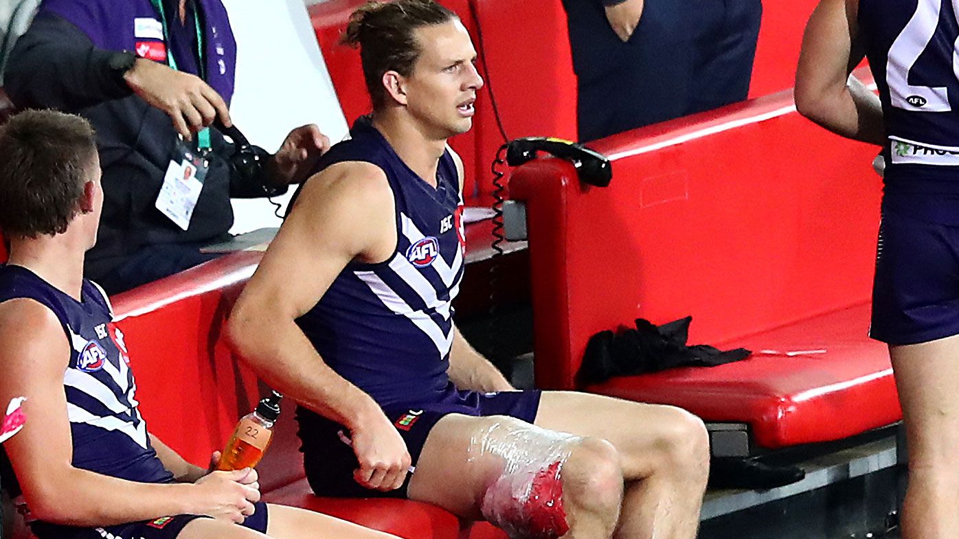 Afl Nat Fyfe Suffers Hamstring Injury As Gold Coast Suns Continue Fremantle Losing Streak