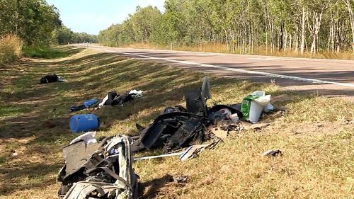 The first crash saw a head-on collision between a truck and a Mitsubishi Lancer near Barrett Road at Mutarnee. 