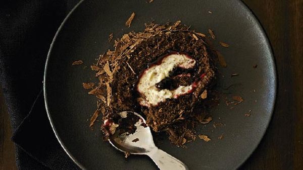 Black forest roulade