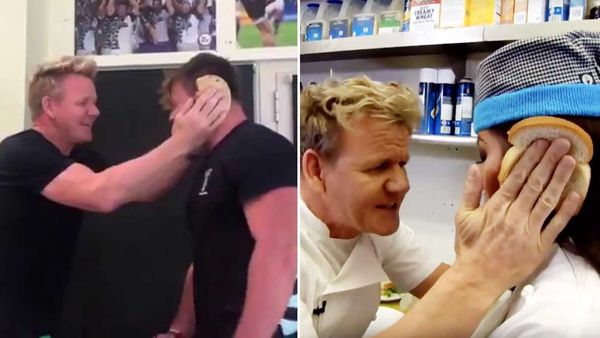 Gordon Ramsay idiot sandwich meme recreated with Harlequins rugby team