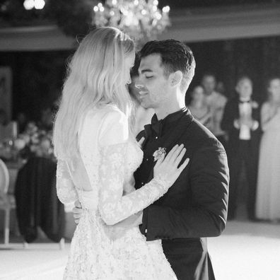 Joe Jonas and Sophie Turner share their wedding photos.