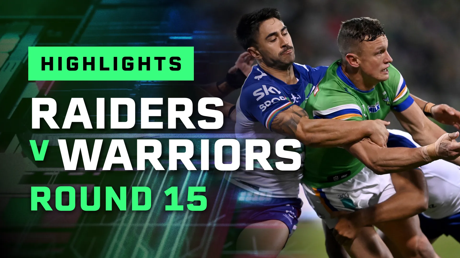 Round 15: Raiders v Warriors Highlights: NRL Premiership Season 2023, Short  Video