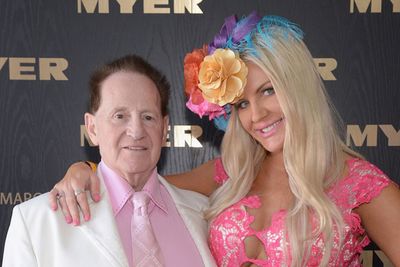 Geoffrey and Brynne ended their three-year marriage earlier this year. Geoffrey was quick to call Brynne a "gold digger" and get engaged to 25-year-old model Gabi Grecko.<br/><br/>Image: AFP