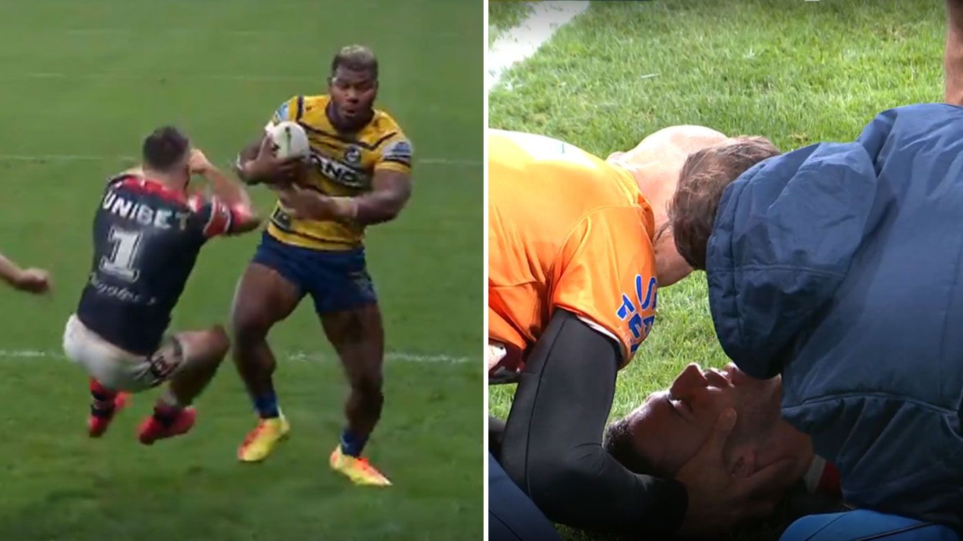 Nrl News Maika Sivo Bodies James Tedesco En Route To Eels Stunner