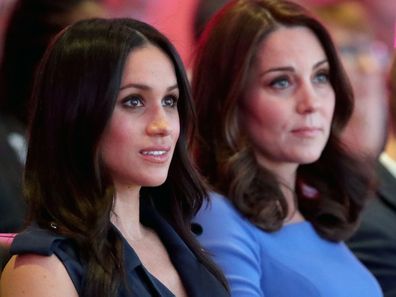 Meghan Markle and Kate MIddleton