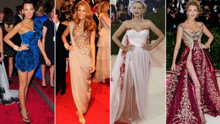 Blake Lively dress change transformation at Met Gala 2022