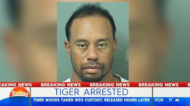 Woods arrested for DUI