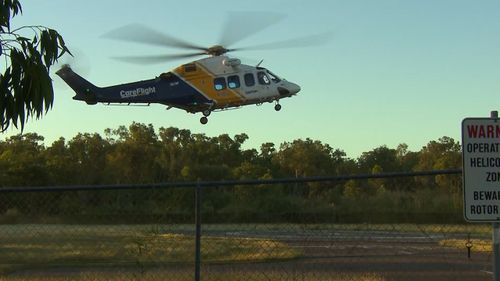 All three patients were flown from the national park for treatment.