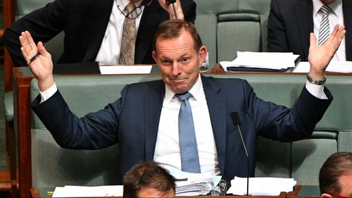 Former prime minister Tony Abbott has hit out at leaks to reporters.