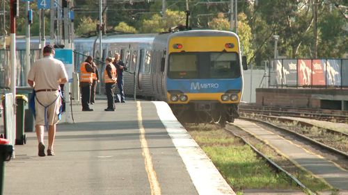 Catching the train is the most common form of public transport. (ABS)