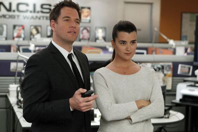 Michael Weatherly and Cote de Pablo on 'NCIS'.