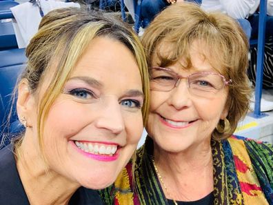 US Today Show host Savannah Guthrie and her mother, Nancy Guthrie 