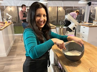 Karishma Sarkari attends The Big London Bake East class